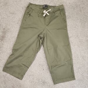 NWOT Torrid Olive Green Pants with Drawstring